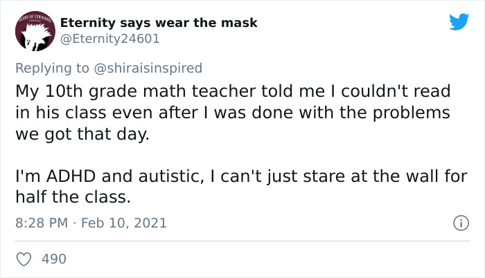 Unnecessarily-Ableist-Thing-Teacher-Did-Thread