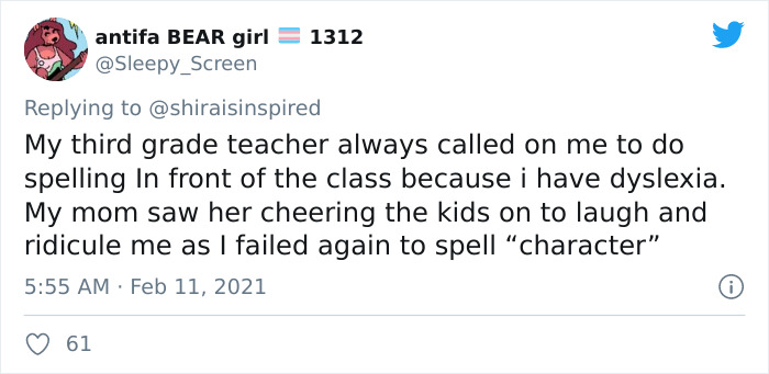 Unnecessarily-Ableist-Thing-Teacher-Did-Thread