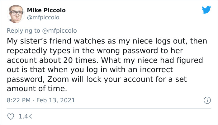 Modern Problems Require Modern Solutions: 8 Y.O. Skips Online Classes For 3 Weeks Using A Zoom ‘Hack’ Modern Problems Require Modern Solutions: 8 Y.O. Skips Online Classes For 3 Weeks Using A Zoom ‘Hack’
