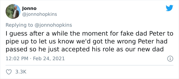 Man Shares Story Of Random Guy Being Added To His Family Chat Instead Of His Actual Dad, 78K Tweeters Are Cracking Up Man Shares Story Of Random Guy Being Added To His Family Chat Instead Of His Actual Dad, 78K Tweeters Are Cracking Up