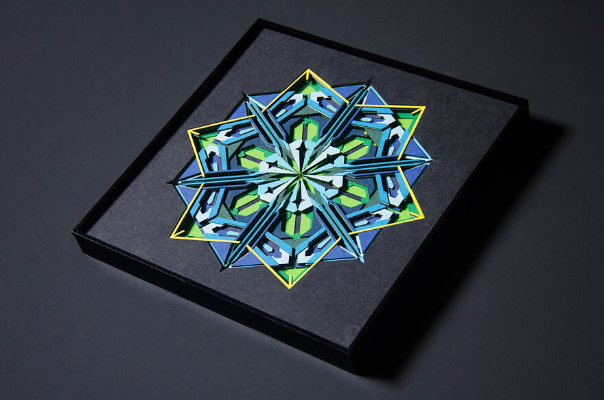 I Made Paper Artworks That Captured The Memories Of A Snowflake