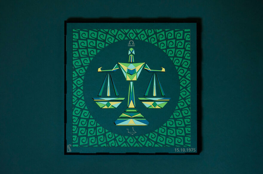 I Made A Paper Cut Illustration For Each Of The Zodiacs I Made A Paper Cut Illustration For Each Of The Zodiacs