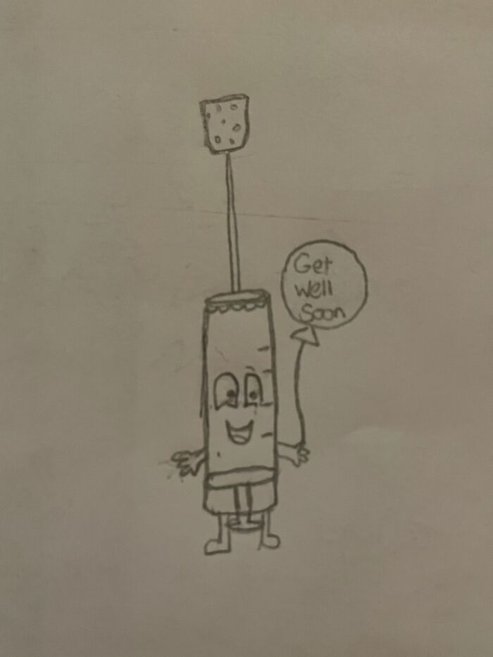 I’m Horrifically Afraid Of Needles, So I Added A Cork To Make It Not Pokey... Still Kind Of Scary Though