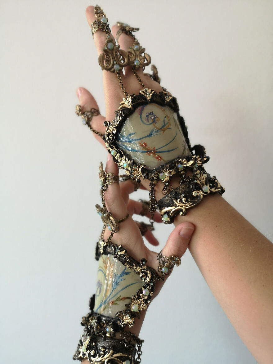 Cardi B Wore My Handmade Porcelain Costume In Her New Video 'Up' Cardi B Wore My Handmade Porcelain Costume In Her New Video 'Up'