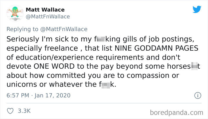 Guy Explains How Intrinsically Bad It Is That Job Postings Don't Always Mention The Pay, Goes Viral Guy Explains How Intrinsically Bad It Is That Job Postings Don't Always Mention The Pay, Goes Viral