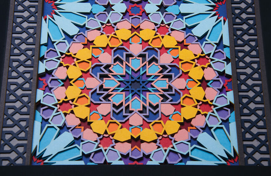 I Made My Childhood Obsession With A Kaleidoscope Into Paper Art (11 Pics) I Made My Childhood Obsession With A Kaleidoscope Into Paper Art (11 Pics)