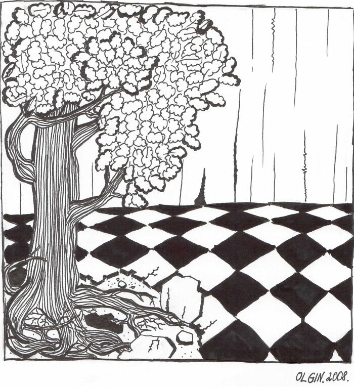 Probably The First Drawing I Was Really Proud Of. I Was 12!