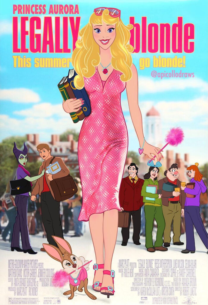 Movies-TV-Posters-Reimagined-Disney-Characters-Alex-Pick-Apicollodraws