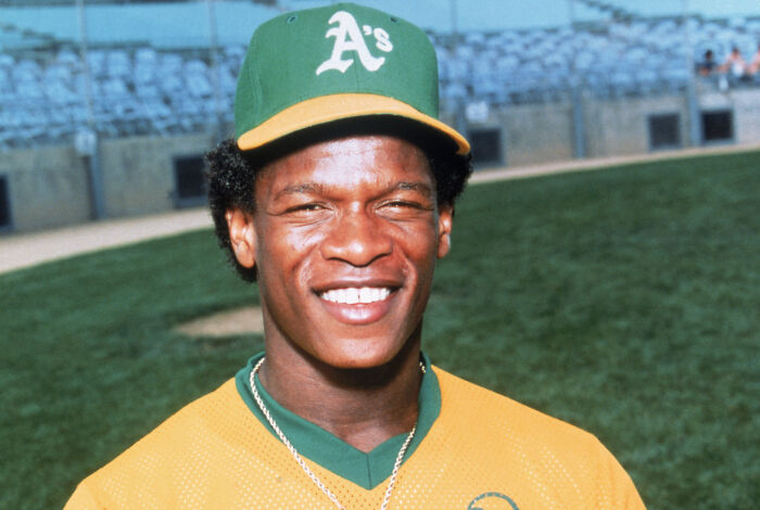 Rickey Henderson - Set A Record For The Most Stolen Bases In Major League Baseball