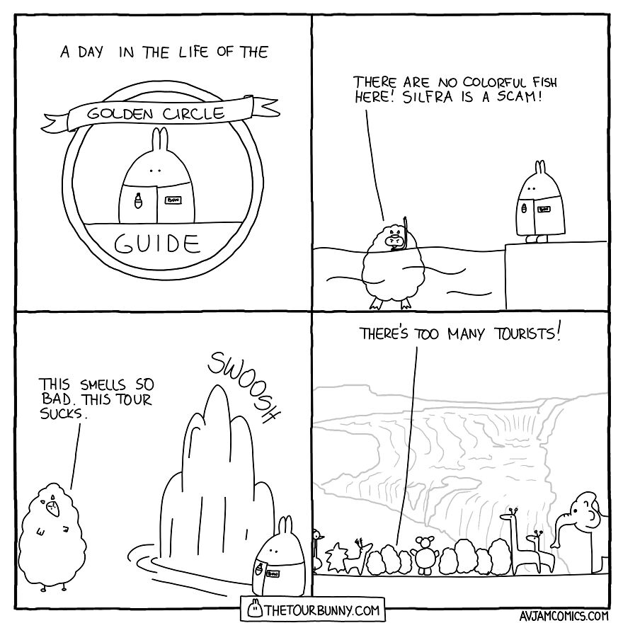 A Day In The Life Of A Golden Circle Guide