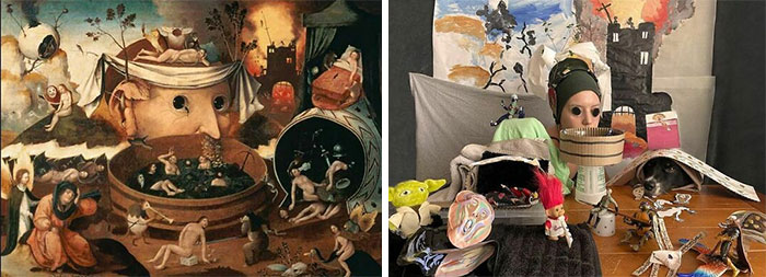 Tondal’s Vision, Mid 16th Century vs. Eliza’s Vision, 2020