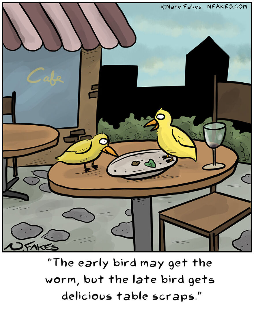 Meet The Humor Of Nate Fakes, The Illustrator Who Will Surely Brighten Your Day