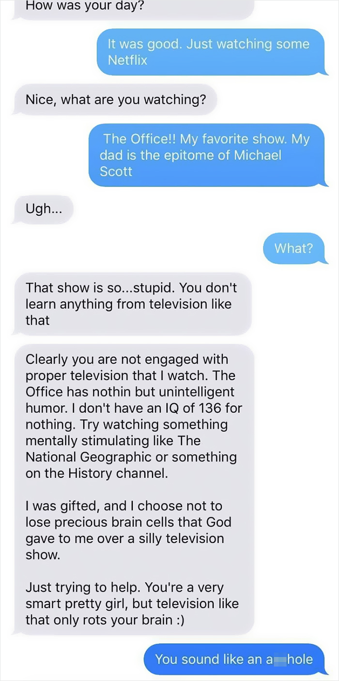 I Don't Have An Iq Of 136 For Nothing