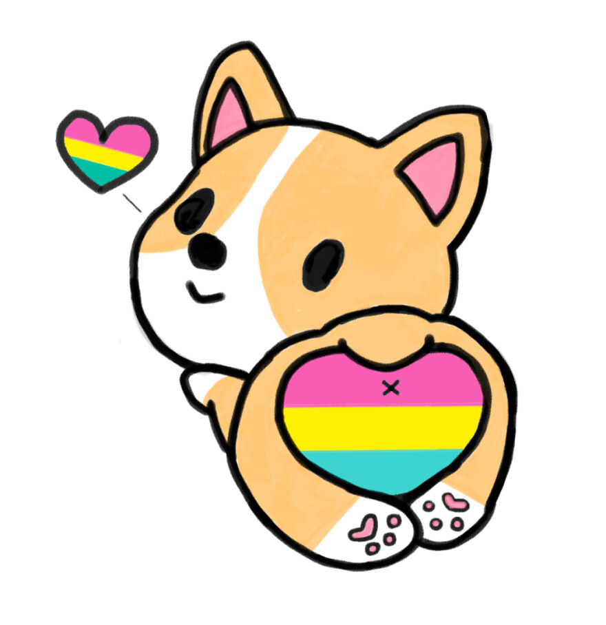 I Created 10 Digital Drawings To Support Pride