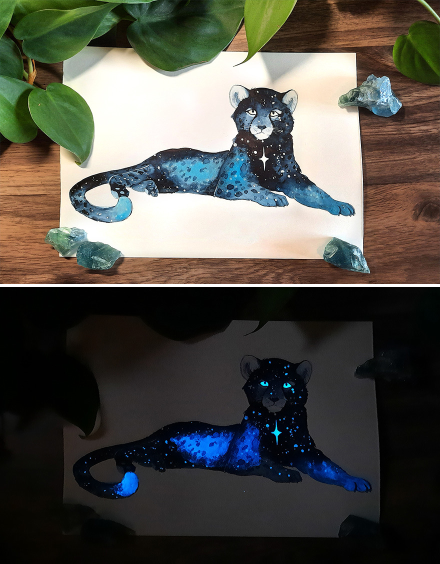 Glowy Baby Cheetah