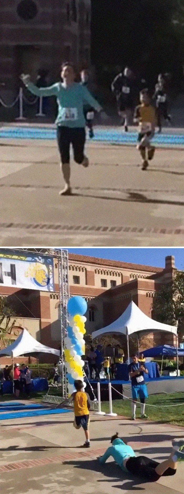 Racing Mom To The Finish