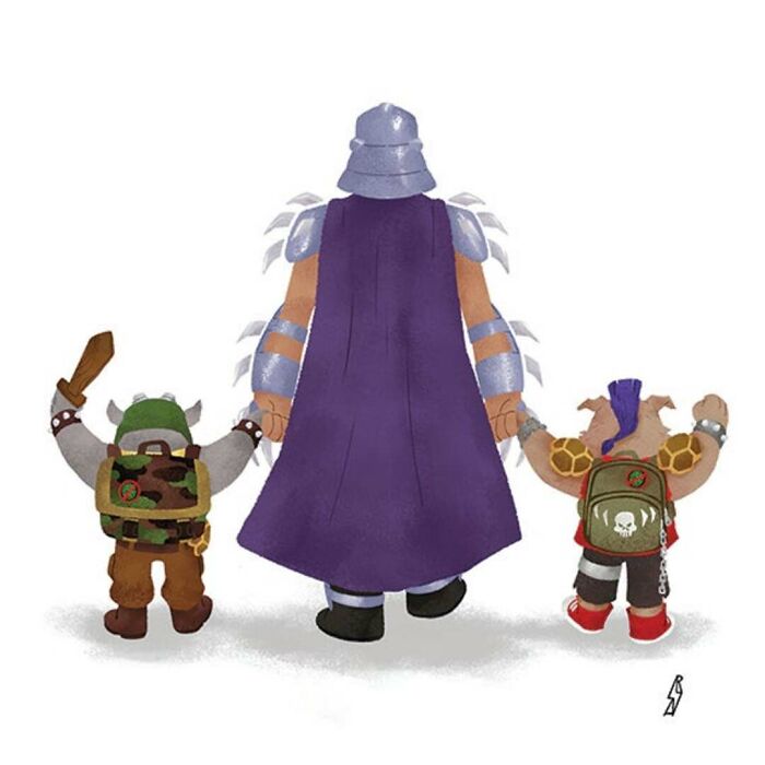 Teenage Mutant Ninja Turtles (Shredder Family)