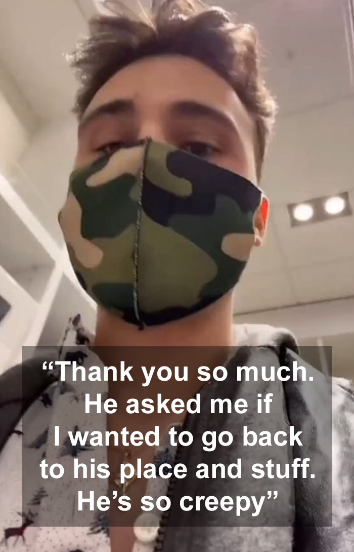 Guy Saves A Girl From A Creep By Pretending To Know Her And This Situation Illustrates A Big Problem