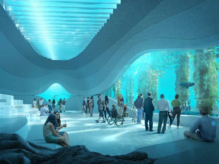 Whale-Shaped Marine Observatory Will Let Visitors Take A Look Under the Sea