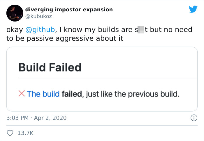 Just Like The Previous Build