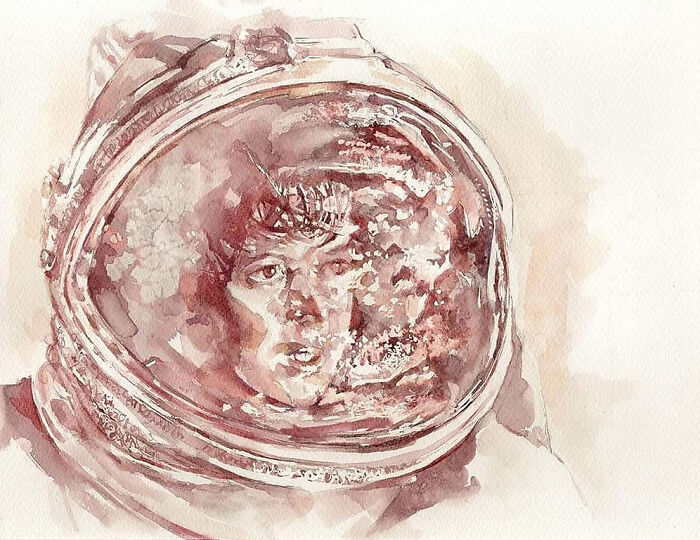 Serbian Artist Sanja Jankovic Turns Wine Into Art