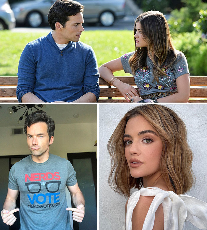 Pretty Little Liars, Aria & Ezra (Ian Harding And Lucy Hale)