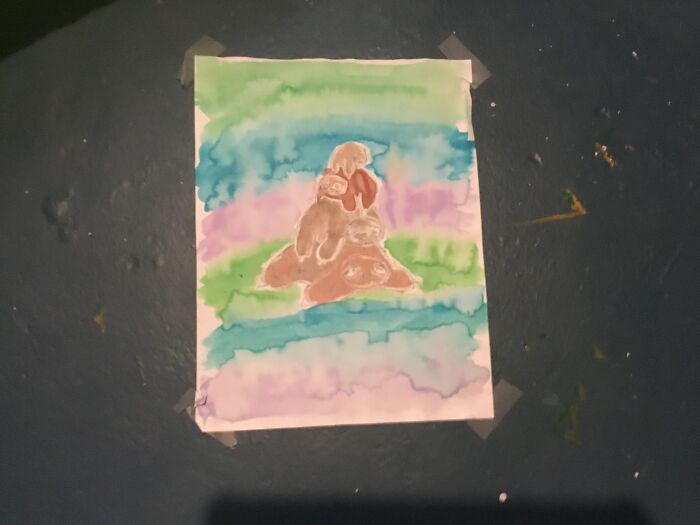 My Sloth-Pile. Made This When I Was 9. Don’t Judge It’s Just Supposed To Be Cute I Made It For All Of U Sloth Lovers Out There