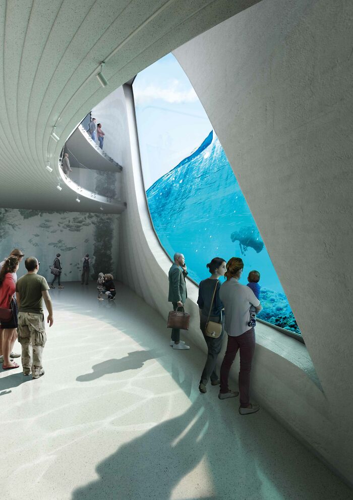 Whale-Shaped Marine Observatory Will Let Visitors Take A Look Under the Sea