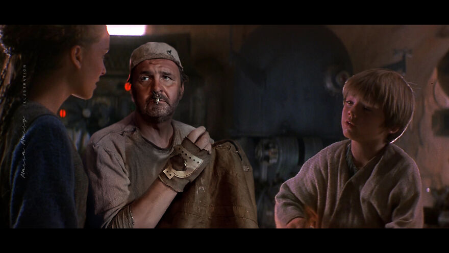 What If ... The Events Of My Favorite Film "Kin-Dza-Dza" Would Not Take Place On Plyuk, But In The Star Wars Universe, On Tatooine?