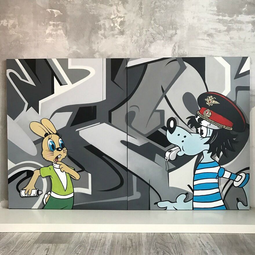 I Paint And I Had A First Personal Exhibition