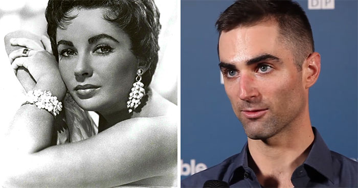 Elizabeth Taylor And Quinn Tivey