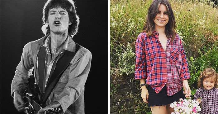 Mick Jagger And Assisi Lola Jackson