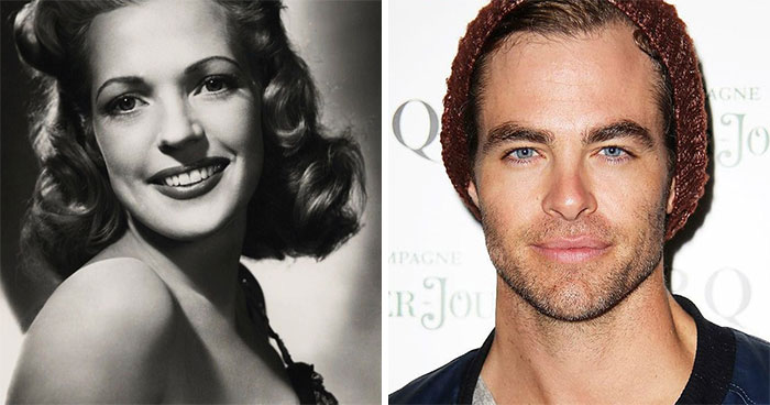 Anne Gwynne And Chris Pine