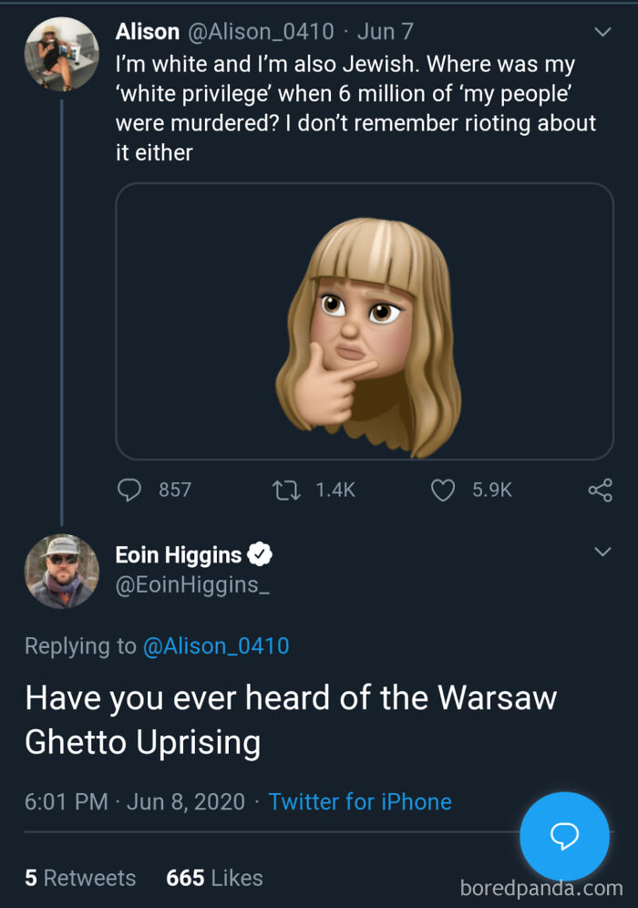 The Sarcastic Use Of The Thinking Emote Is The Icing On This Ahistorical Cake