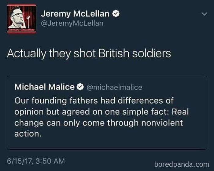 So They Asked King George III Very Nicely For Independence, To Which He Cheerfully Agreed