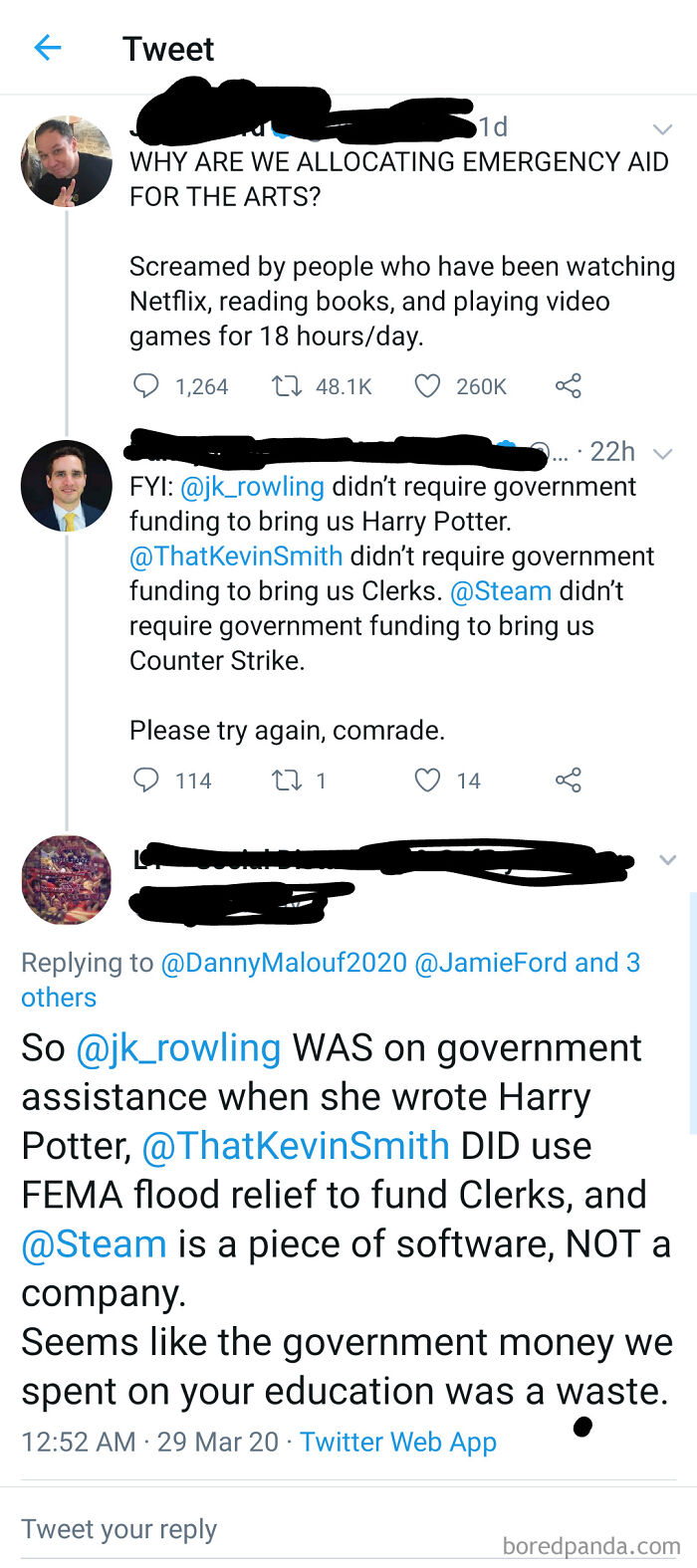 Three Perfect Example. Except For, Not