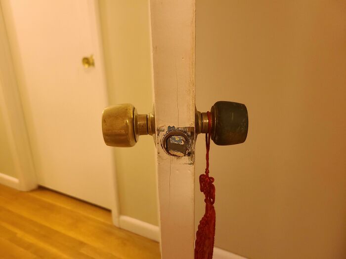 The Same Doorknob, Different Humidity For Over A Decade