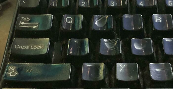 I Don't Remember How Old My Keyboard Is