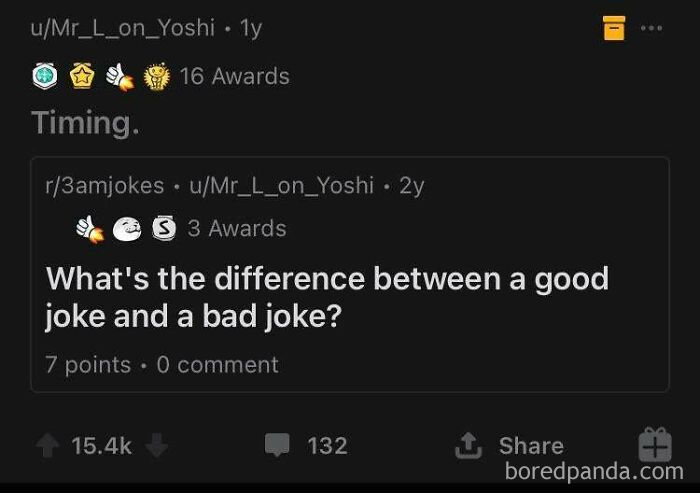 Madlad Waits A Year To Deliver A Punchline