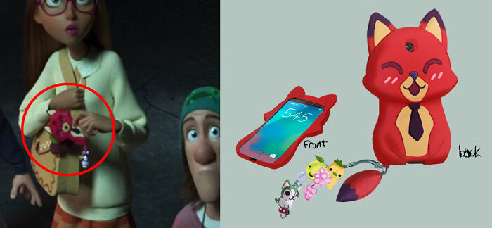 In Big Hero 6 (2014), Honey Lemon’s Phone Case Looks Like Nick Wilde From Zootopia (2016). Easter Egg Confirmed By Bh6 Art Director