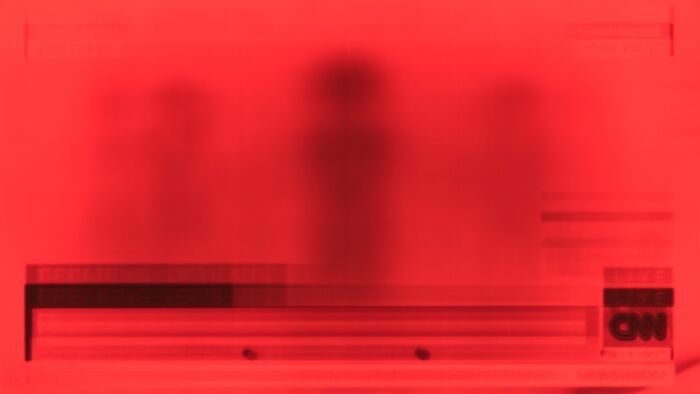 Burn-In On An OLED TV That Played CNN All Day For 2 Years 