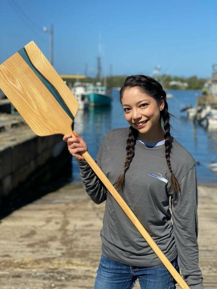 I Made An Epoxy-River River-Paddle For Paddling On Rivers (My Mom Think I'm Punny... That's About It)