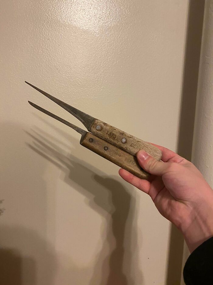 Some Knives Obviously Used In My Family For Generations