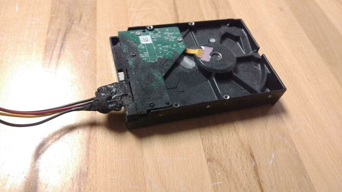 Ticket Submitted: "There's Fire Coming Out Of The Side Of The Computer"