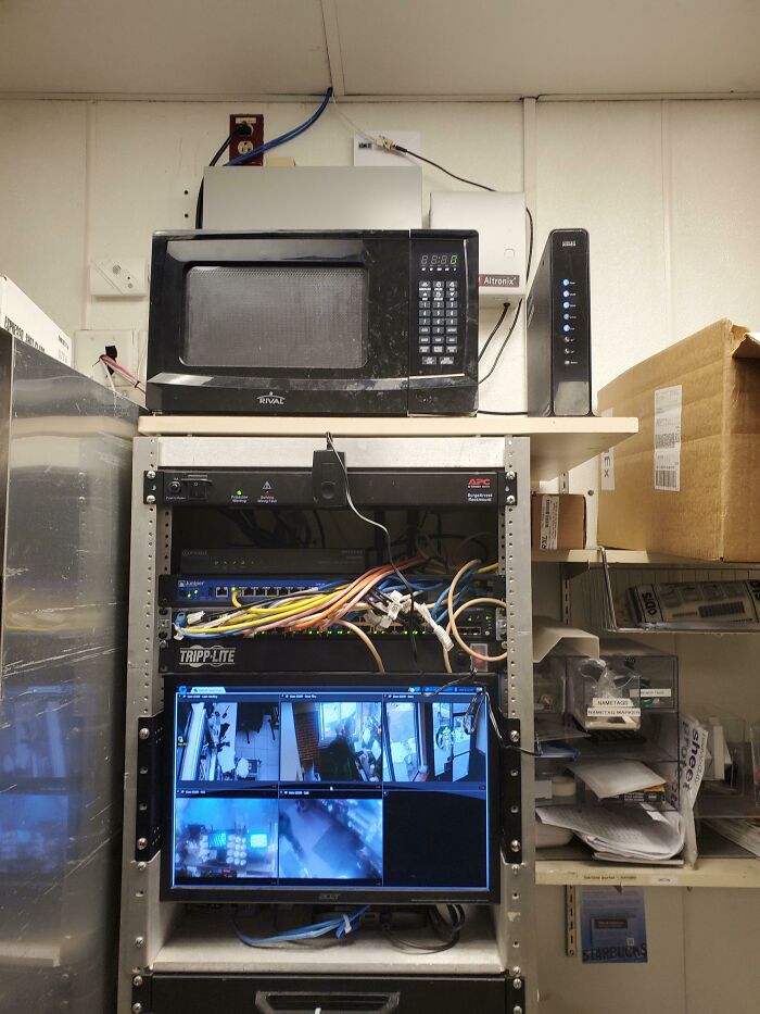 The Good Old Microwave And WiFi Combo