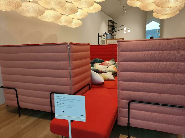 A Sofa Fort From A German Museum