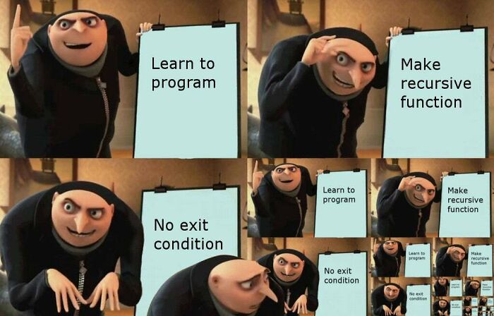 Gru Tries Recursion
