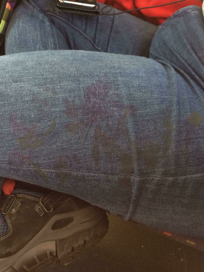 It's Not Dirty, That Is The Actual Design...