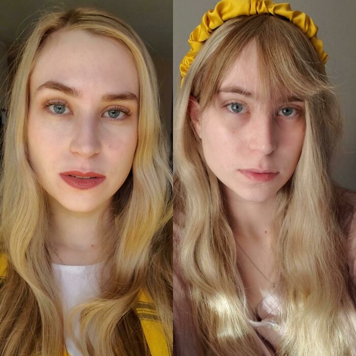 Did The Fake Bang Trick For A Rough Preview... Should I Get Bangs?