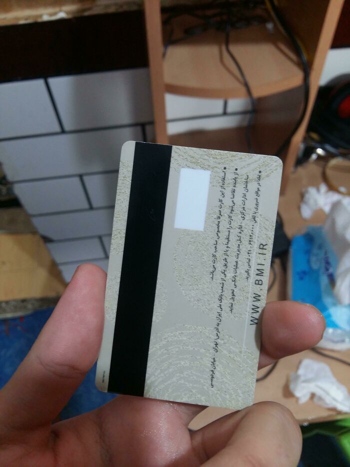 My Debit Card Looks Just Like Dirt On Both Sides. Guss What Color Is Super Common In Desert Regions?